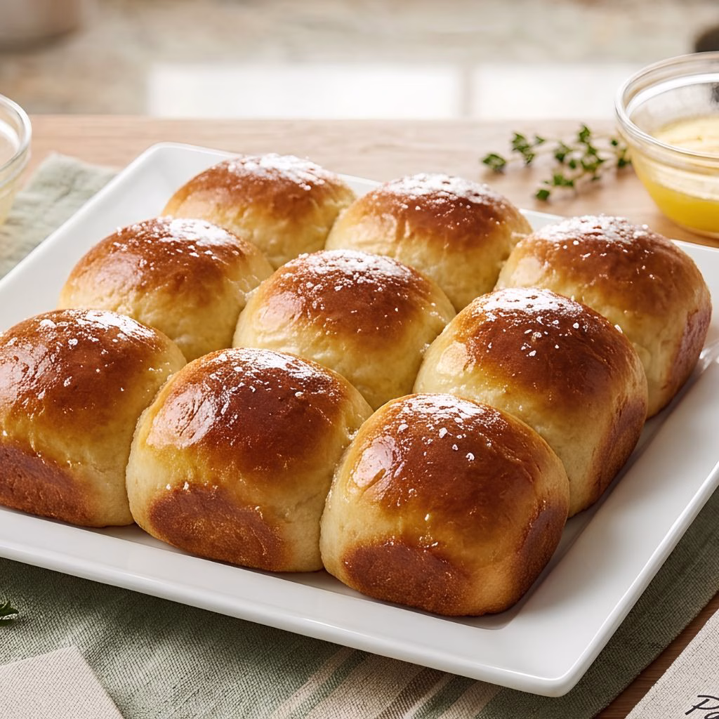 Easy Parker House Roll Recipe