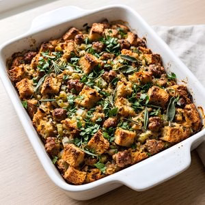 Easy Sausage Stuffing Recipe