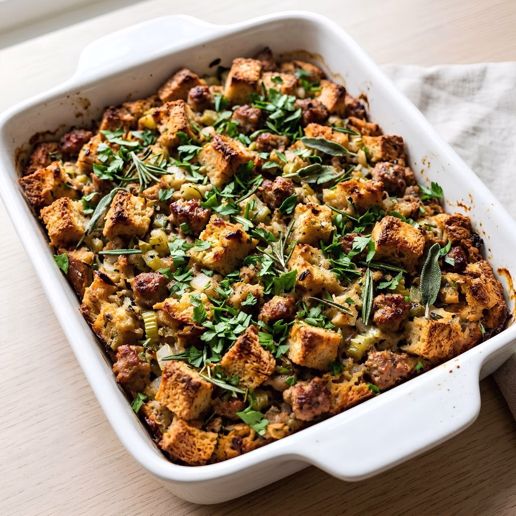 Easy Sausage Stuffing Recipe