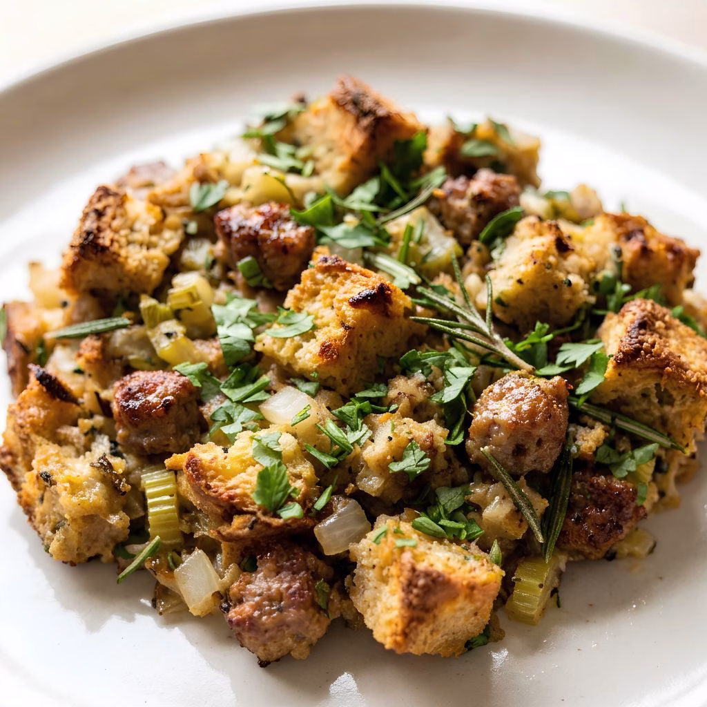 Easy Sausage Stuffing Recipe