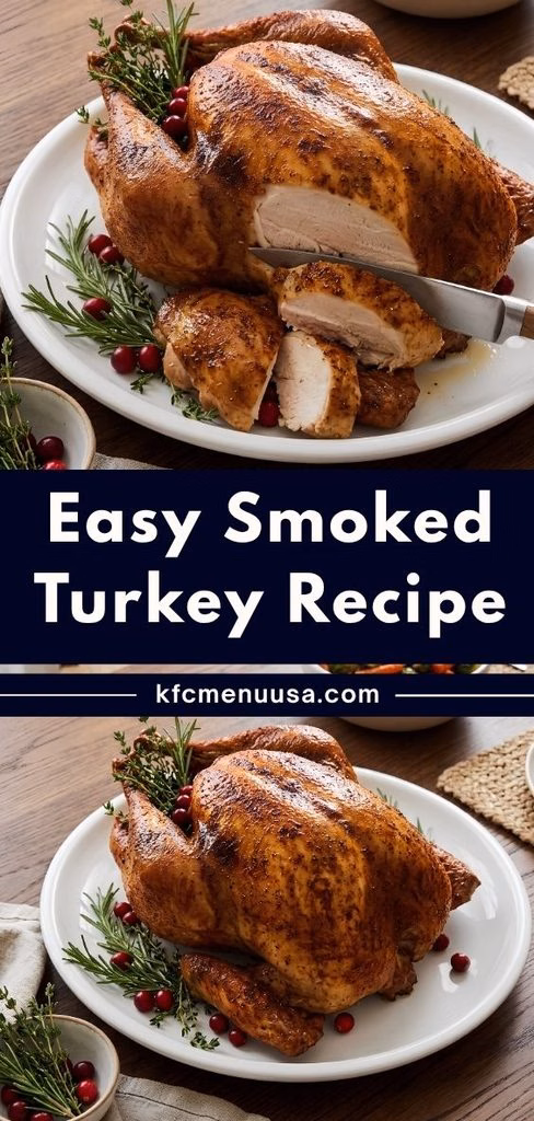 Easy Smoked Turkey Recipe
