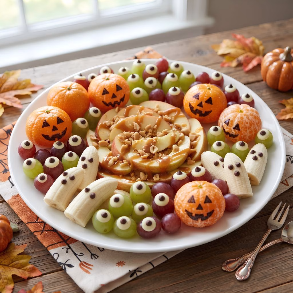 Easy Spooky Fruit Tray Recipe