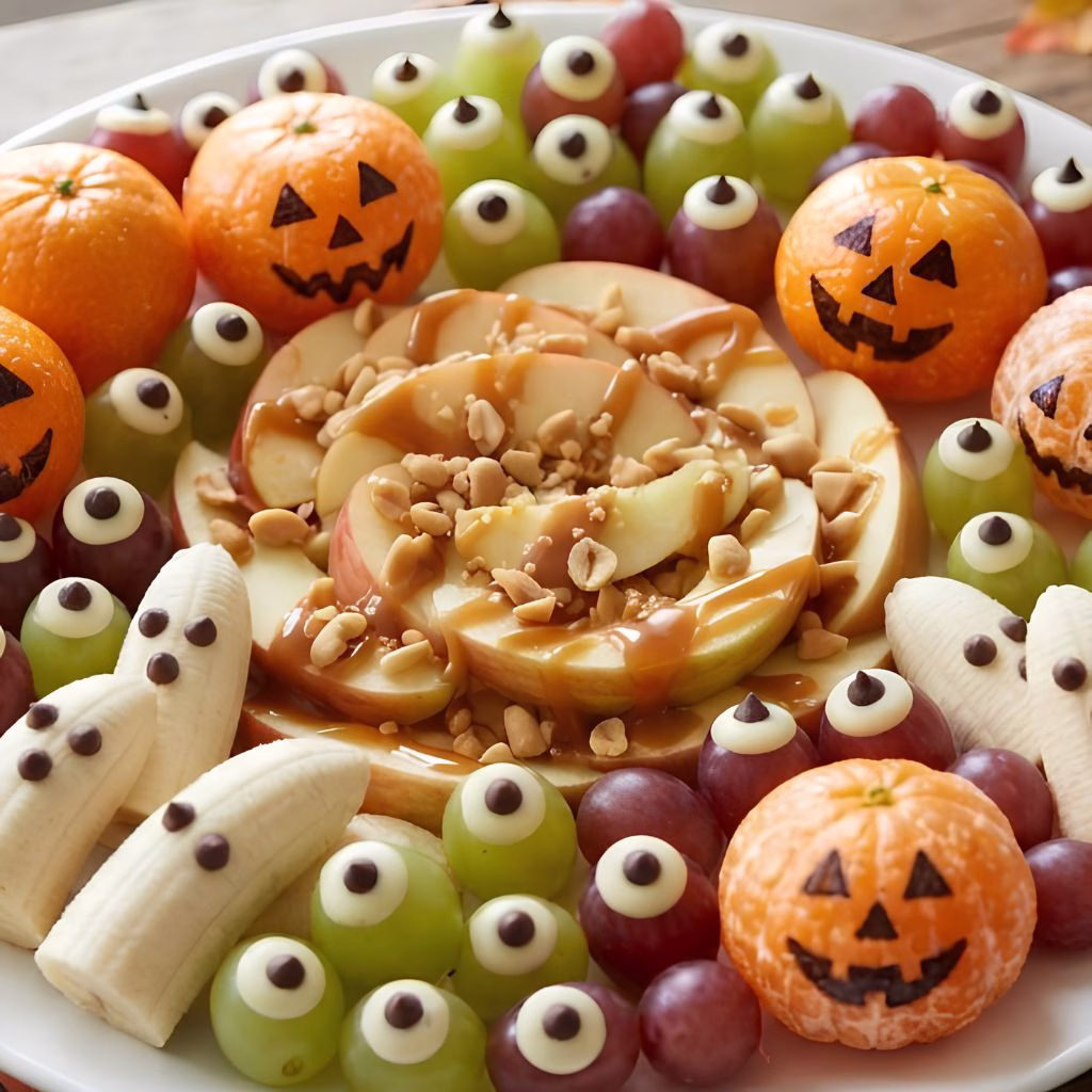 Easy Spooky Fruit Tray Recipe