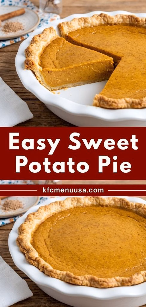 Easy Sweet Potato Pie Recipe
