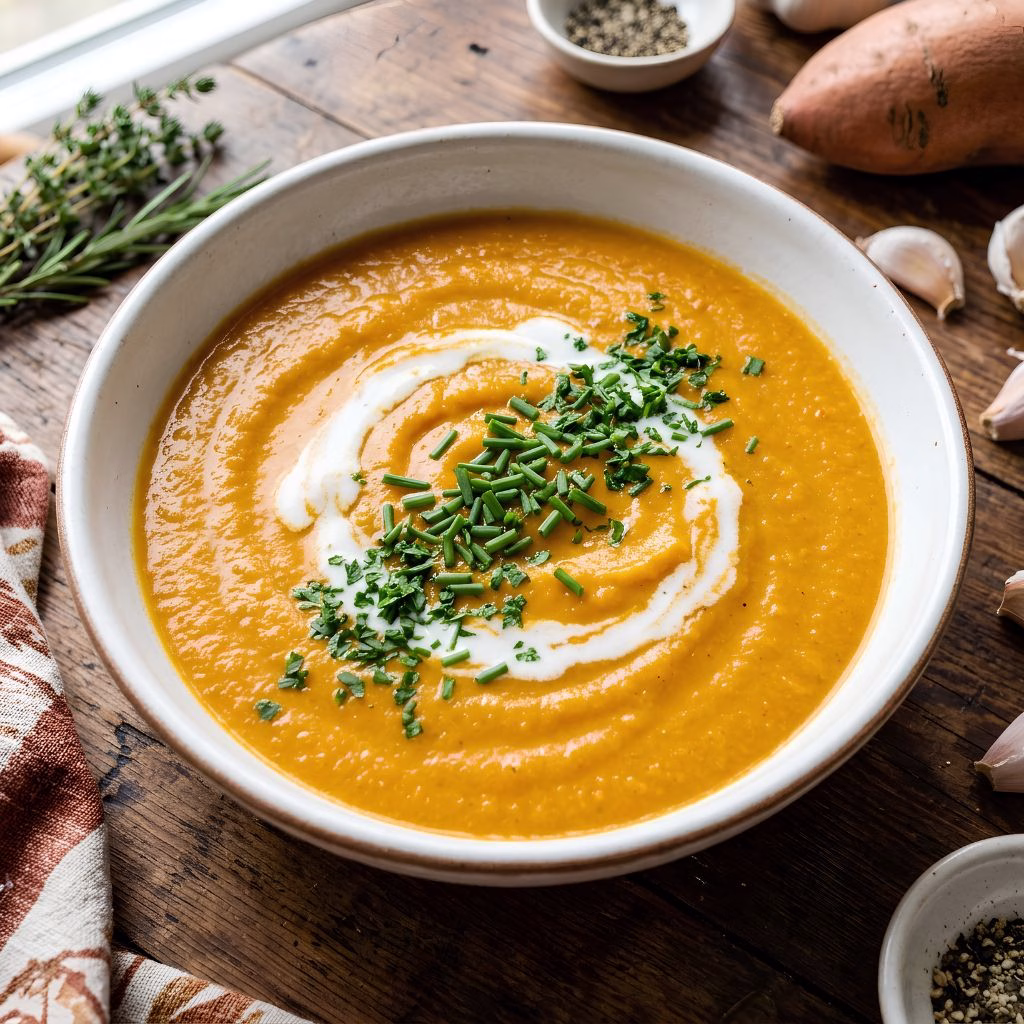 Easy Sweet Potato Soup Recipe