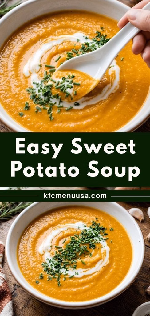 Easy Sweet Potato Soup Recipe
