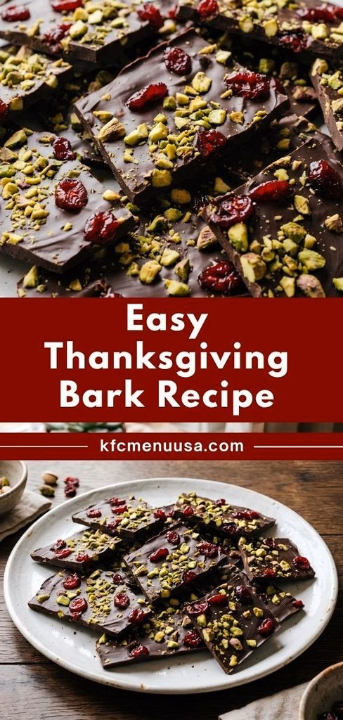 Easy Thanksgiving Bark Recipe