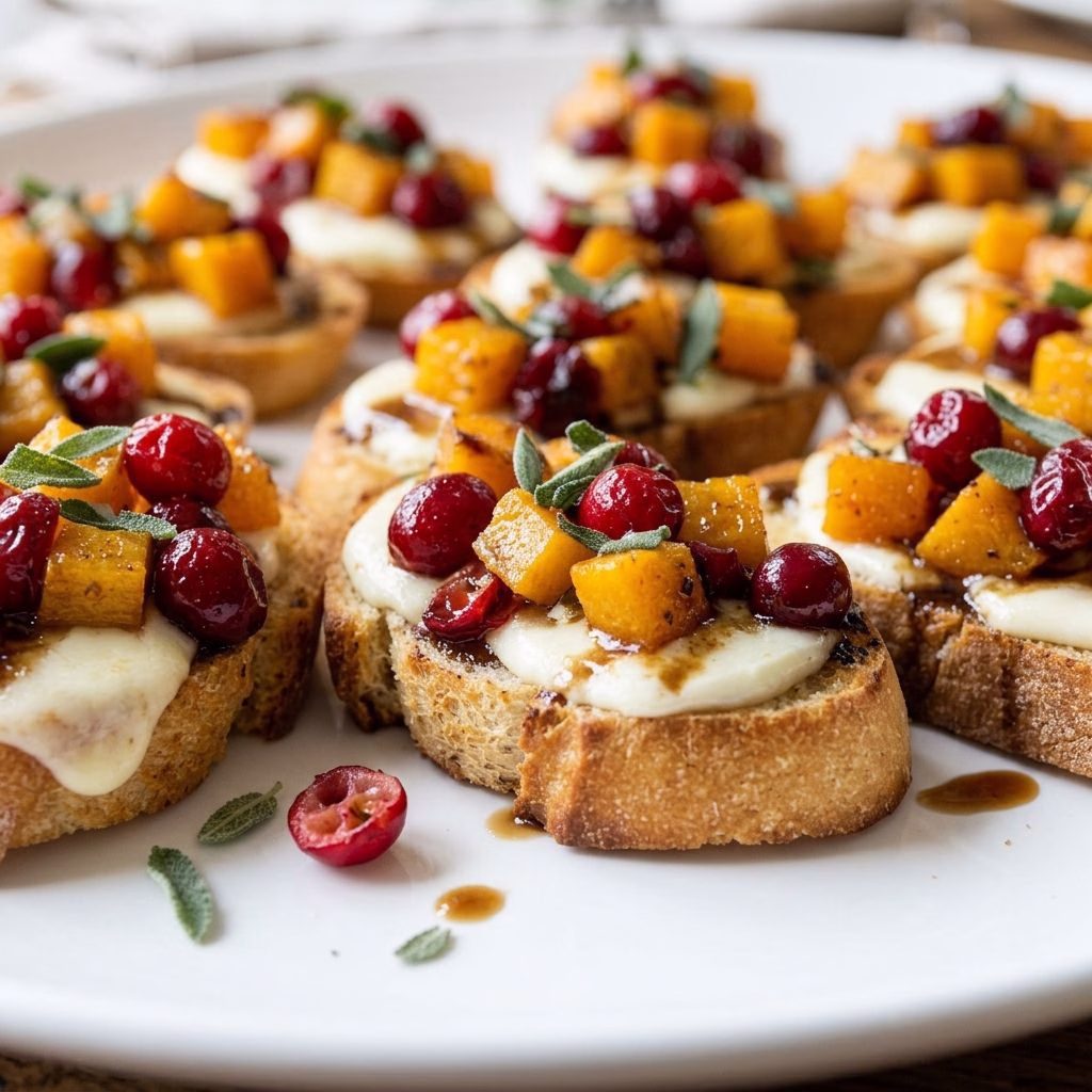 Easy Thanksgiving Bruschetta Recipe