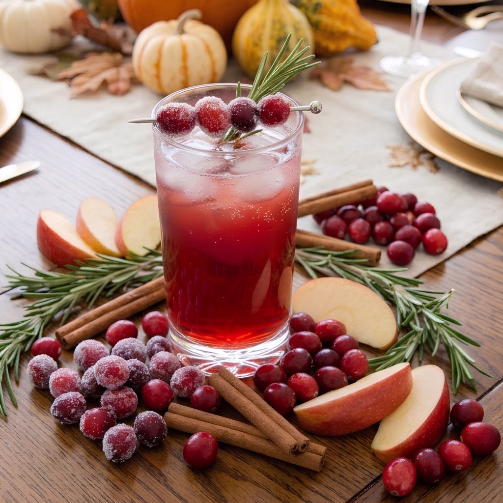 Easy Thanksgiving Mocktail Recipe