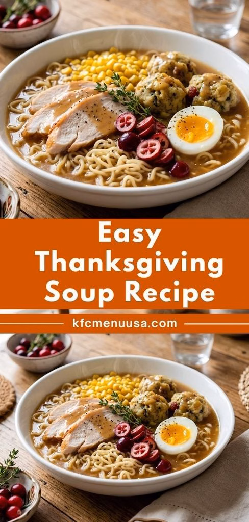 Easy Thanksgiving Soup Recipe