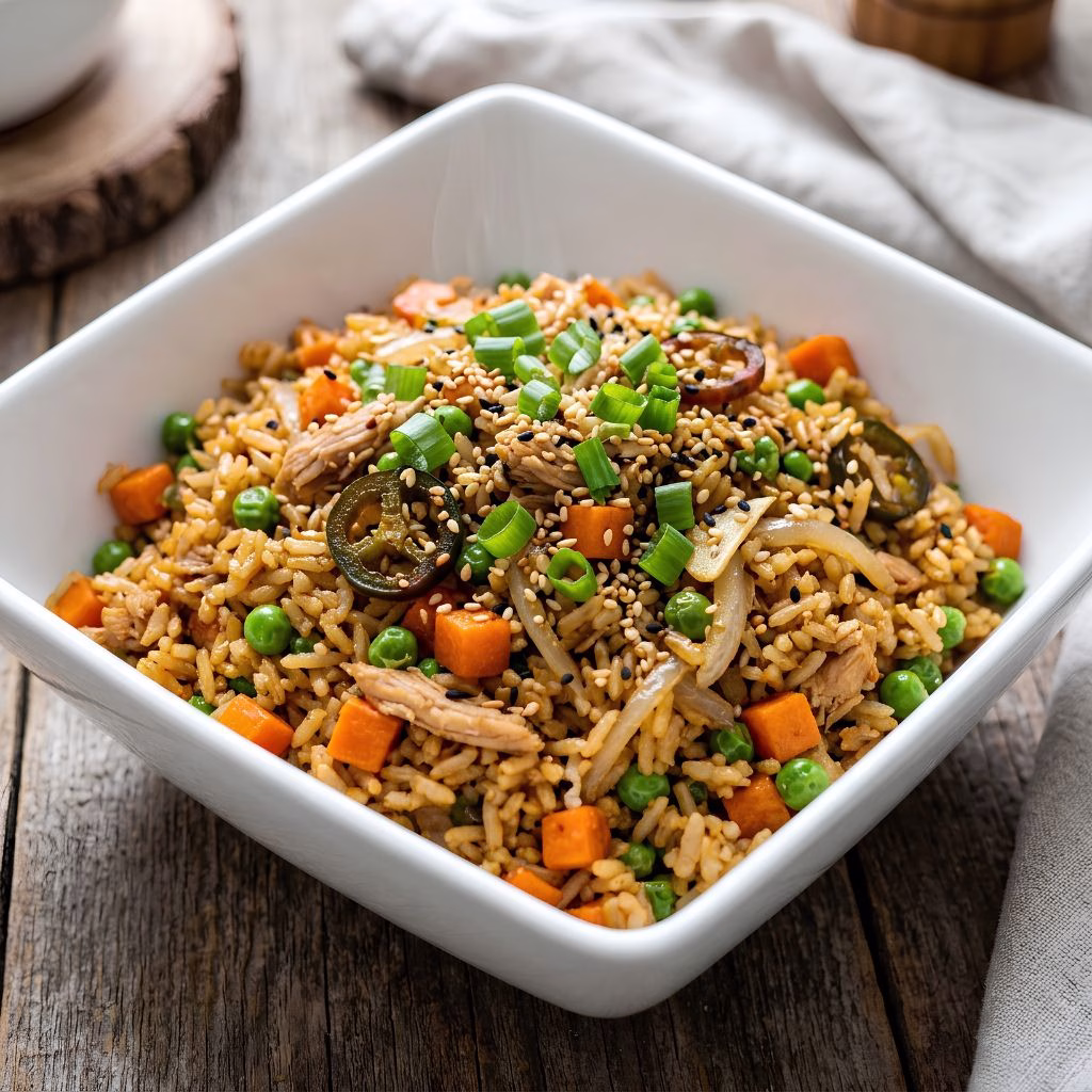 Easy Turkey Fried Rice Recipe
