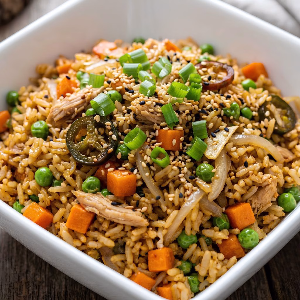 Easy Turkey Fried Rice Recipe