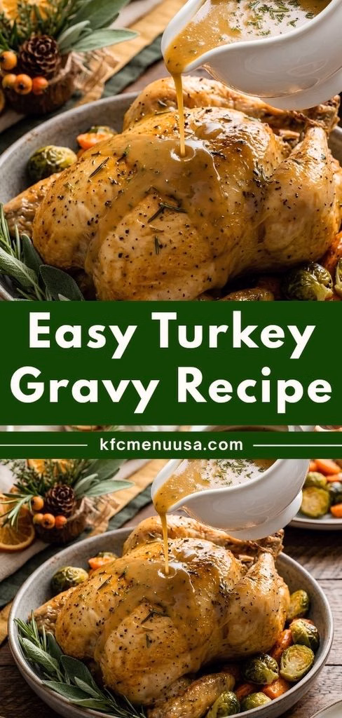 Easy Turkey Gravy Recipe