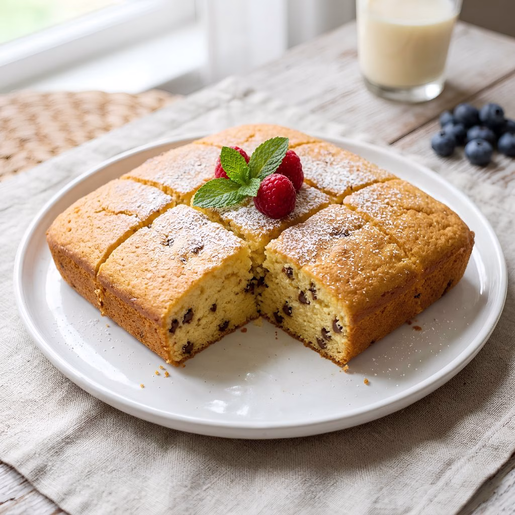 Easy Vanilla Snack Cake Recipe