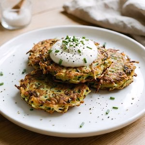 Easy Zucchini Latkes Recipe