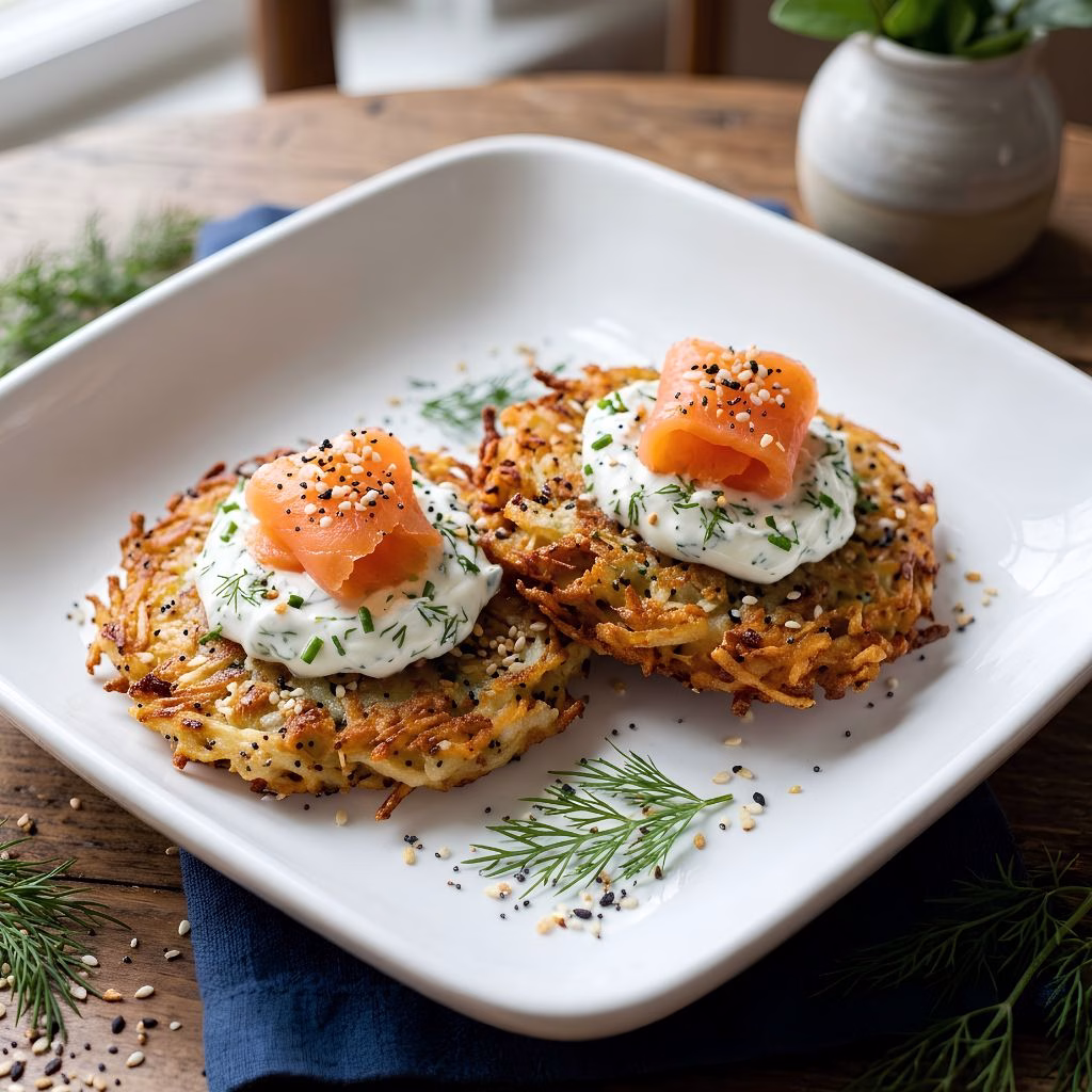 Everything Bagel Latkes Recipe