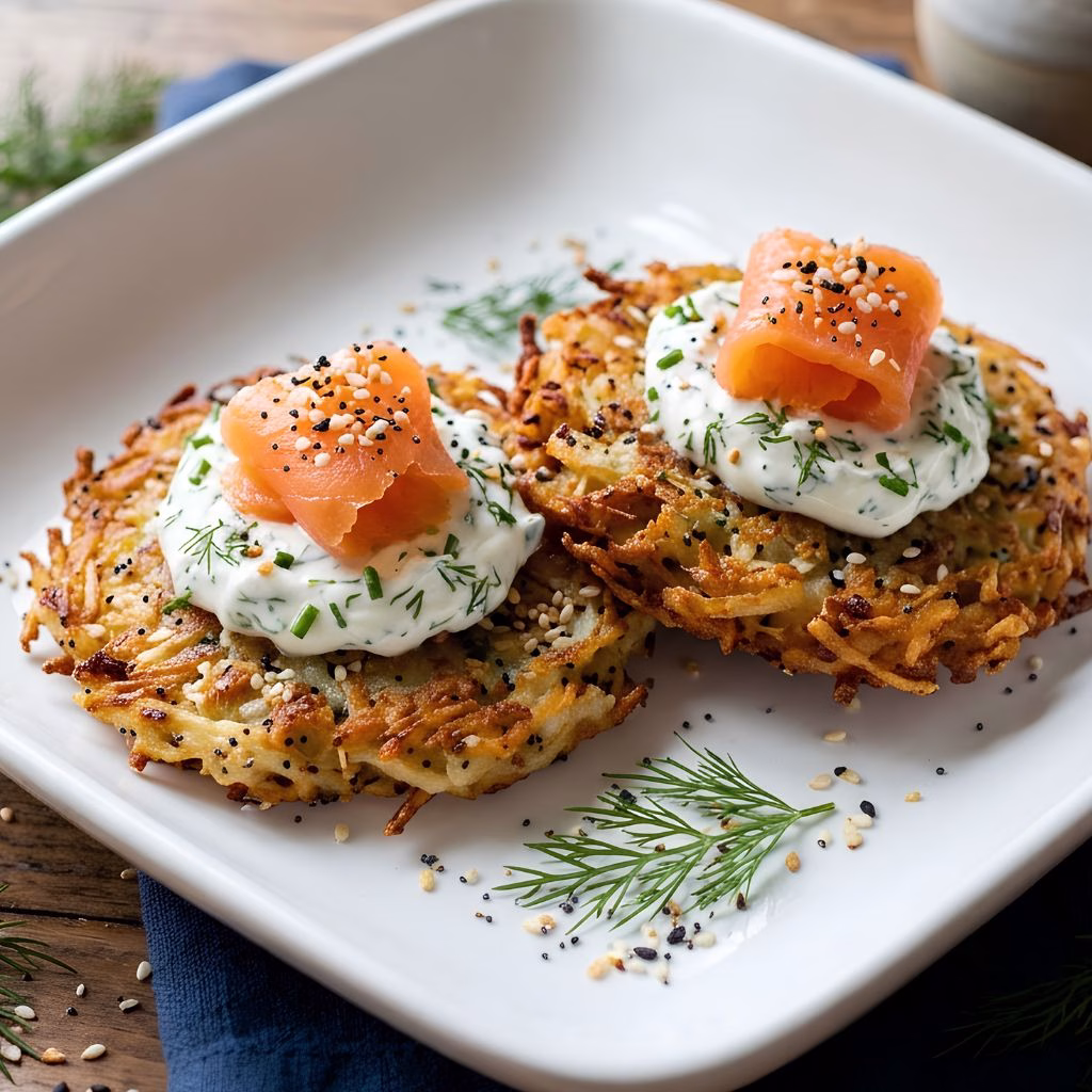 Everything Bagel Latkes Recipe