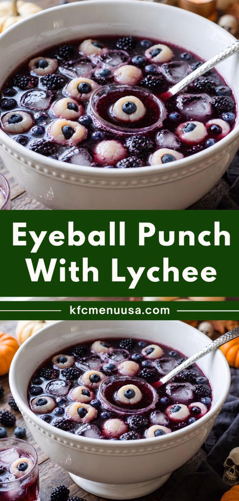 Eyeball Punch With Lychee Recipe