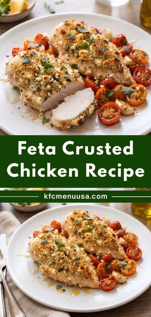 Feta Crusted Chicken Recipe
