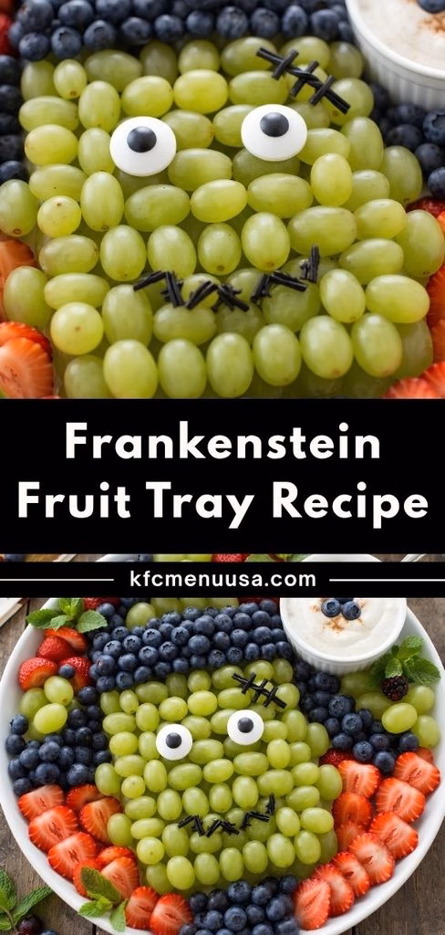 Frankenstein Fruit Tray Recipe