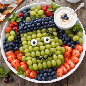 Frankenstein Fruit Tray Recipe