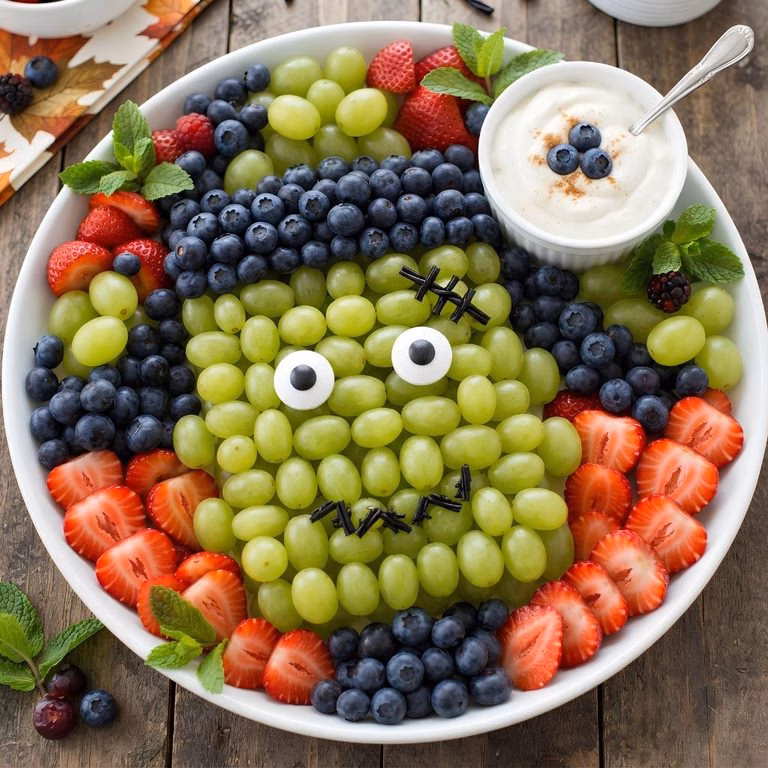 Frankenstein Fruit Tray Recipe