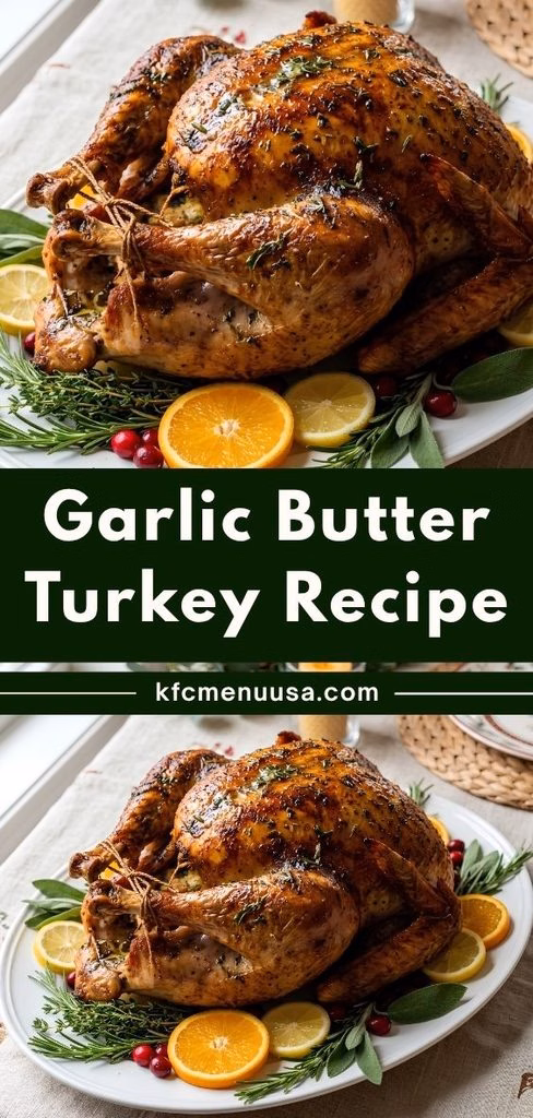 Garlic Butter Turkey Recipe