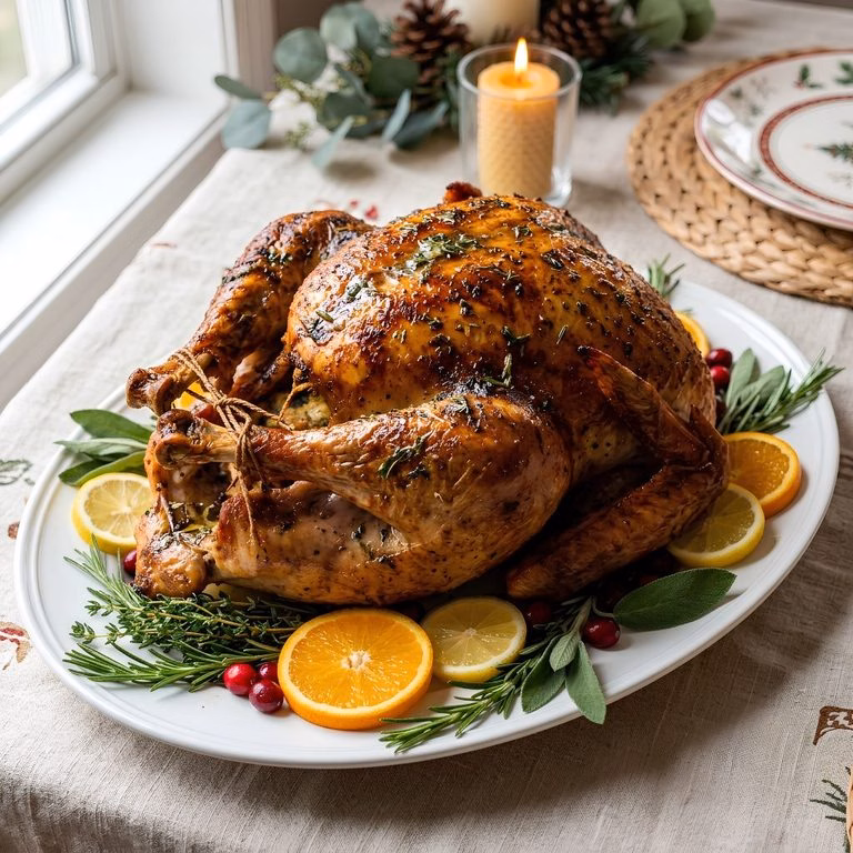 Garlic Butter Turkey Recipe