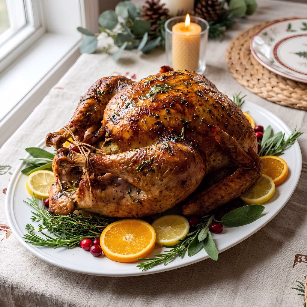 Garlic Butter Turkey Recipe