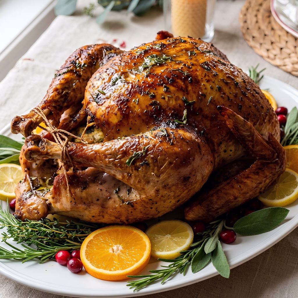 Garlic Butter Turkey Recipe
