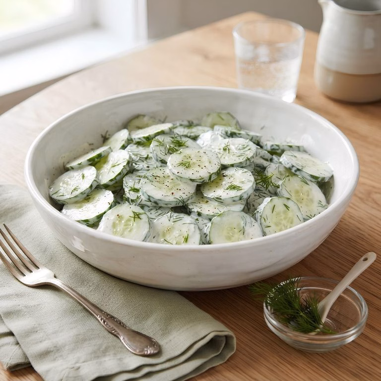 German Cucumber Salad Recipe