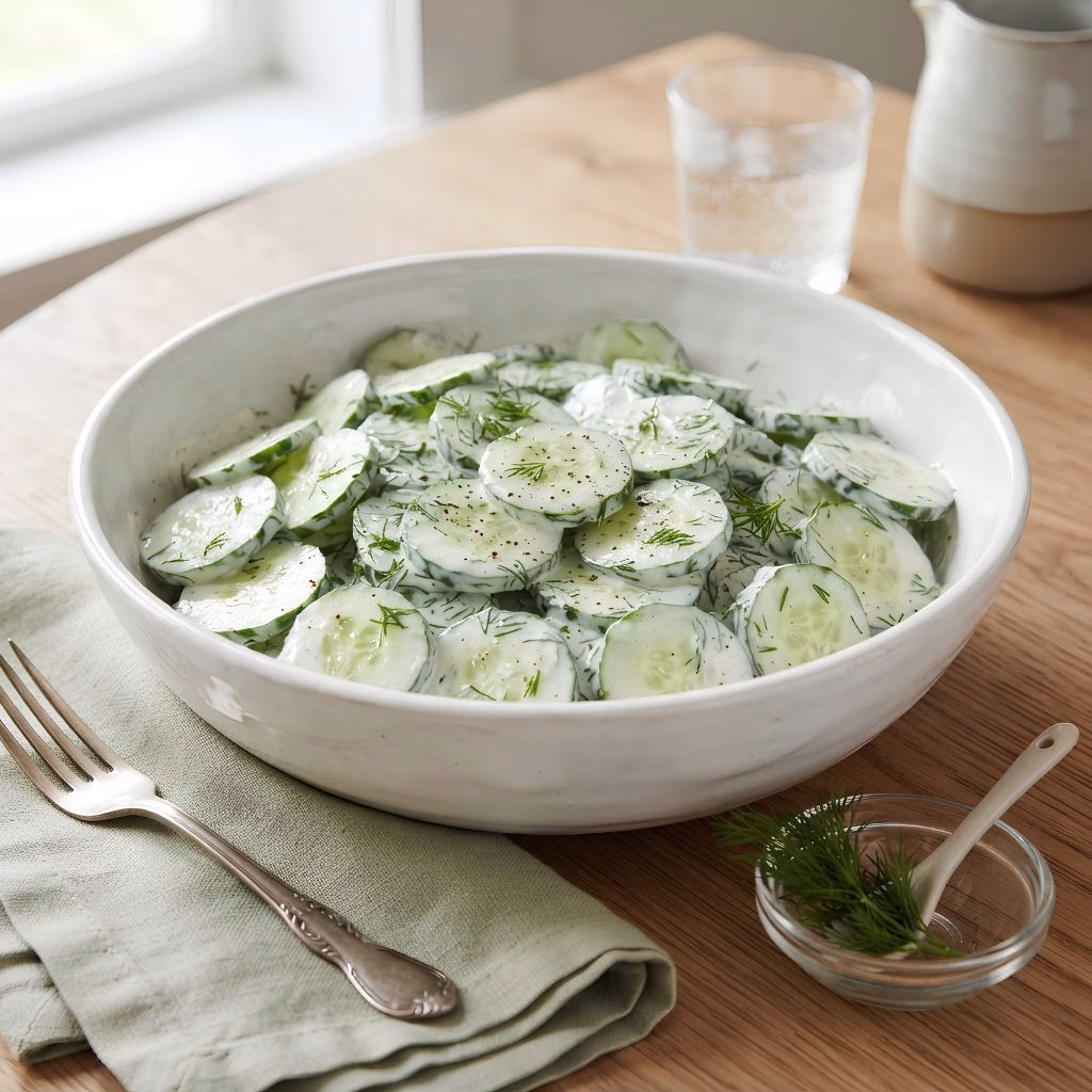 German Cucumber Salad Recipe