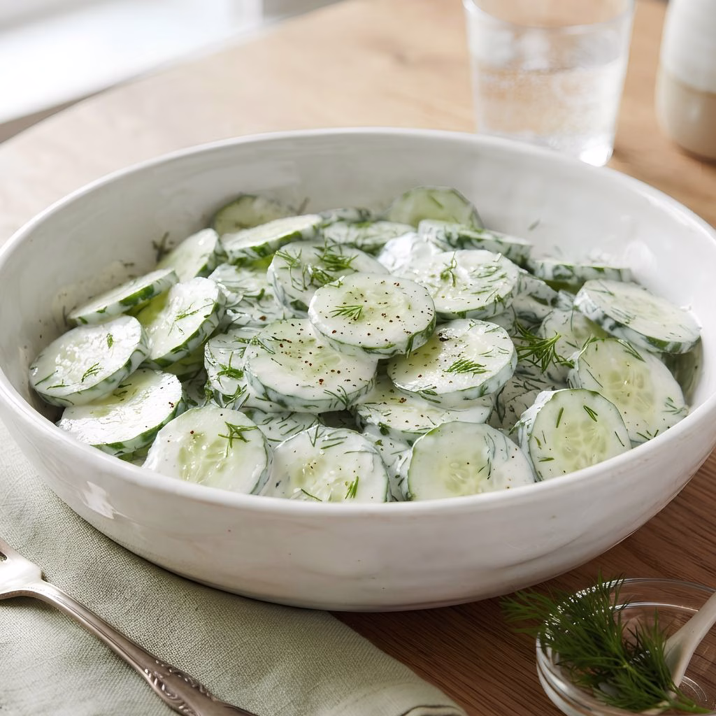 German Cucumber Salad Recipe