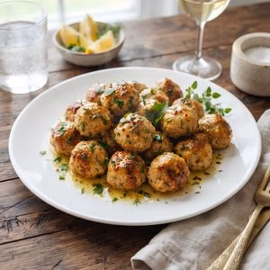 Ground Chicken Meatballs Recipe