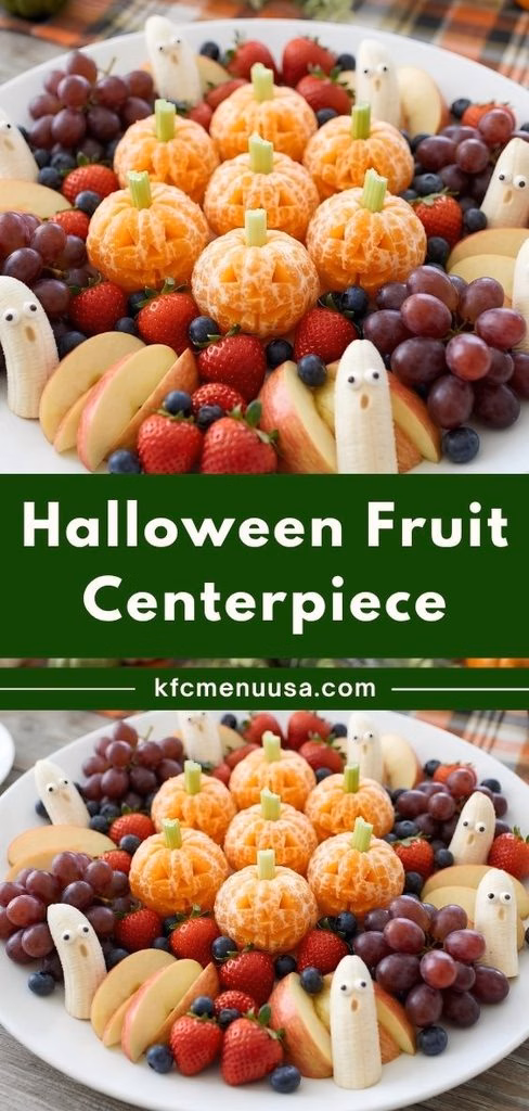 Halloween Fruit Centerpiece Recipe