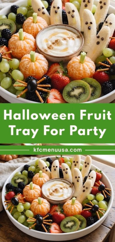 Halloween Fruit Tray For Party