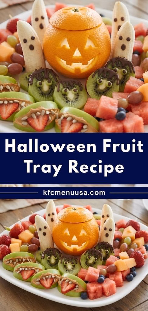 Halloween Fruit Tray Recipe