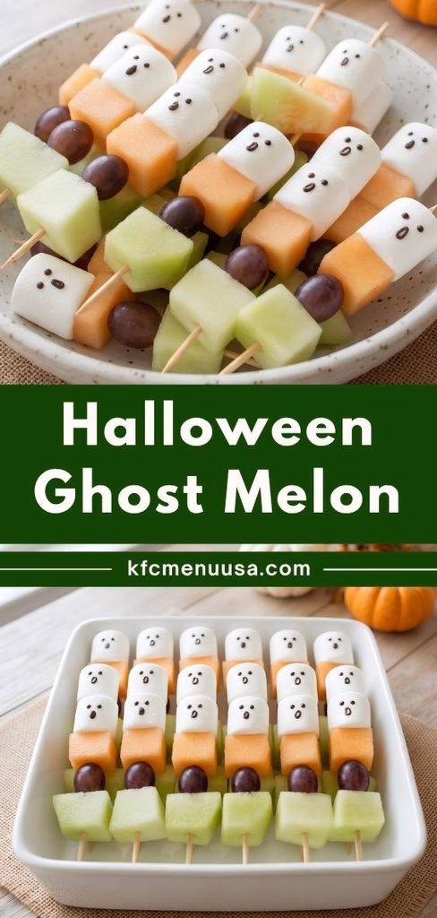 Halloween Ghost Melon Recipe