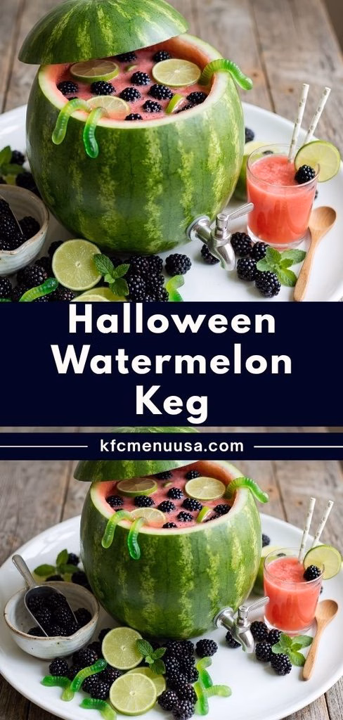 Halloween Watermelon Keg Recipe