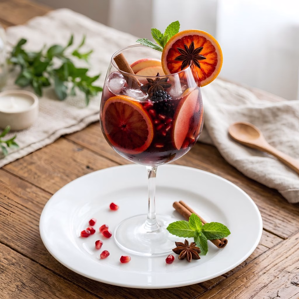 Halloween Sangria Fruit Recipe