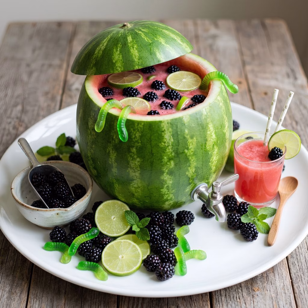 Halloween Watermelon Keg Recipe