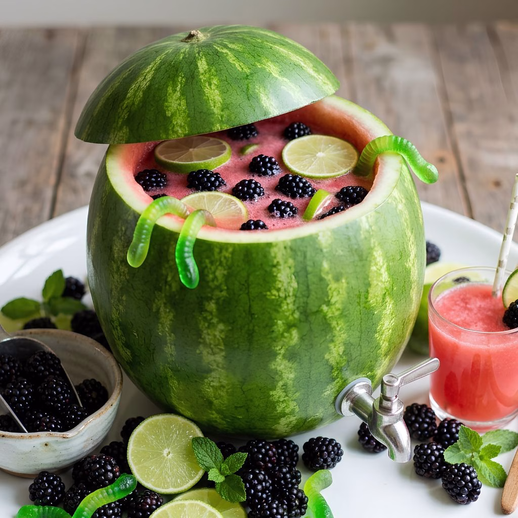 Halloween Watermelon Keg Recipe