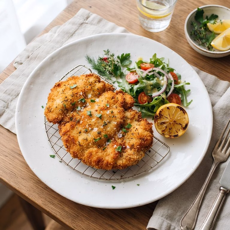 Herb-Crusted Chicken Cutlets Recipe