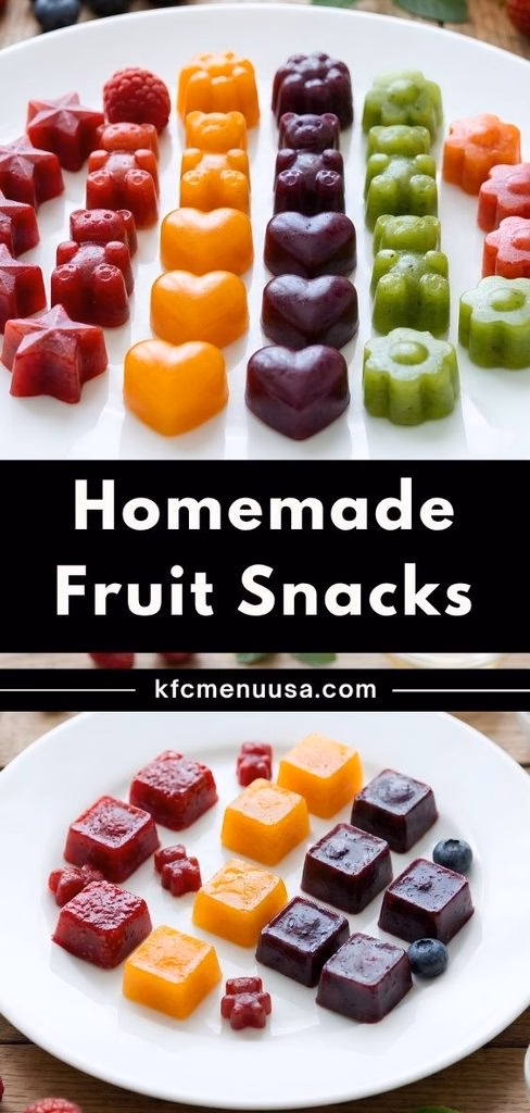 Homemade Fruit Snacks Recipe