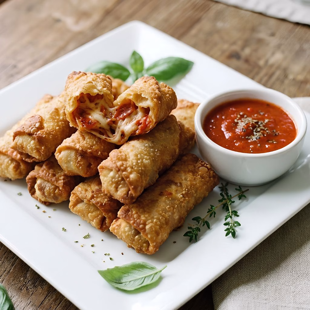 Homemade Pizza Rolls Recipe
