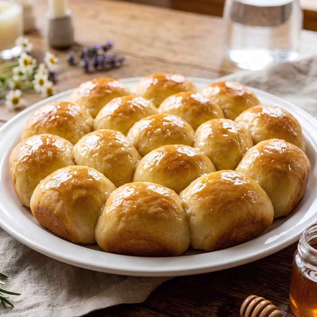 Honey Butter Dinner Rolls Recipe