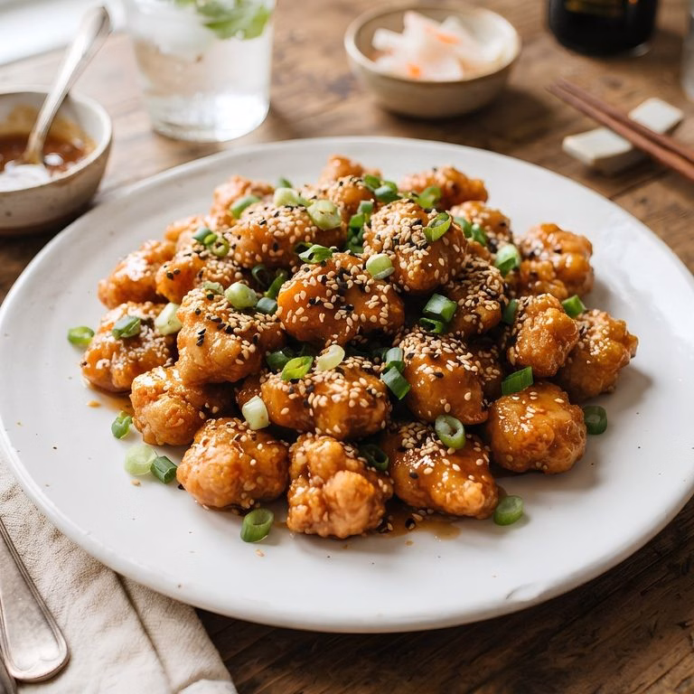 Honey Garlic Chicken Nuggets Recipe
