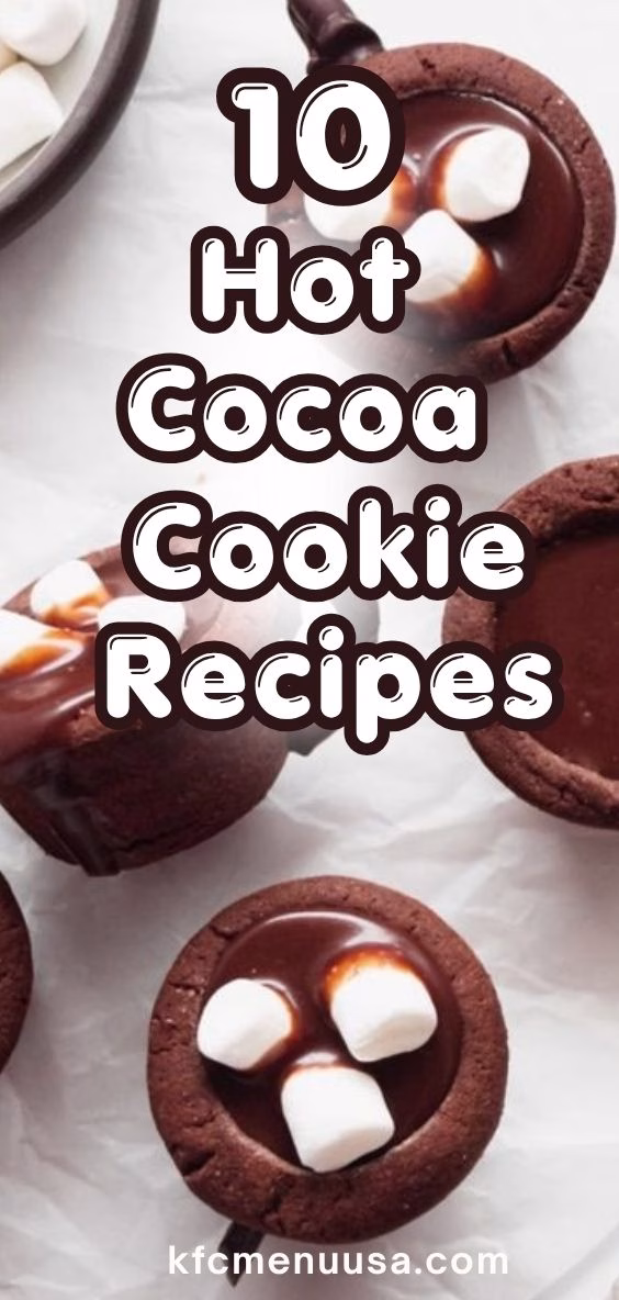Hot Cocoa Cookie Recipes