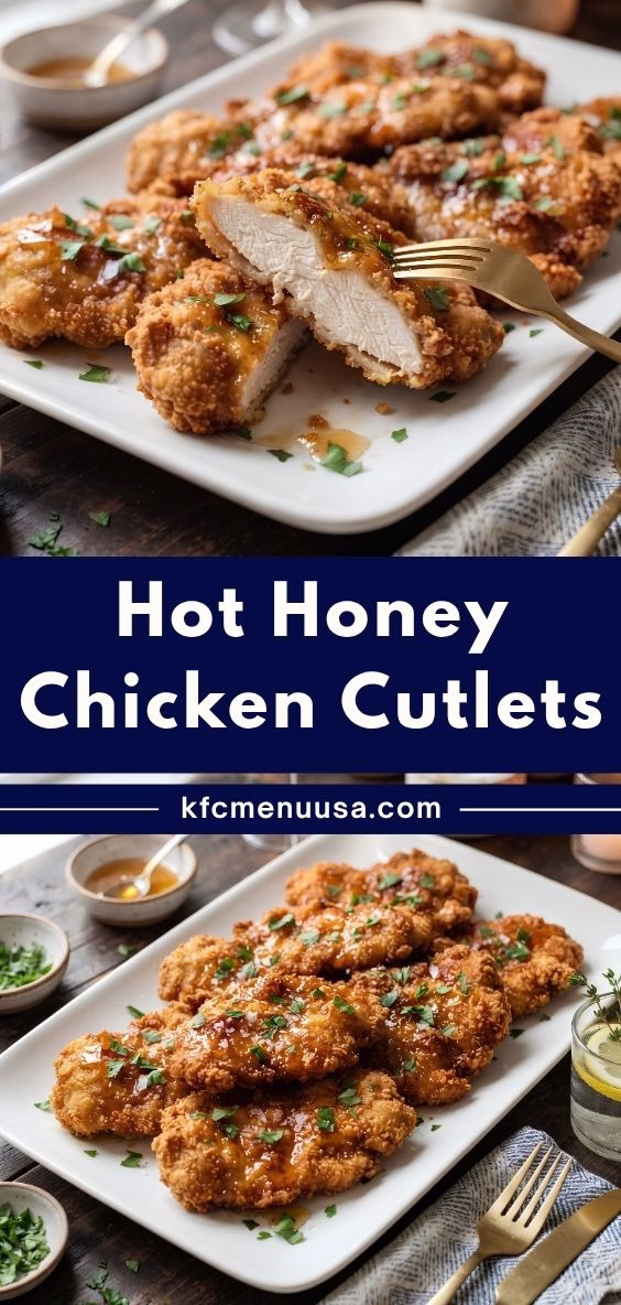 Hot Honey Chicken Cutlets Recipe