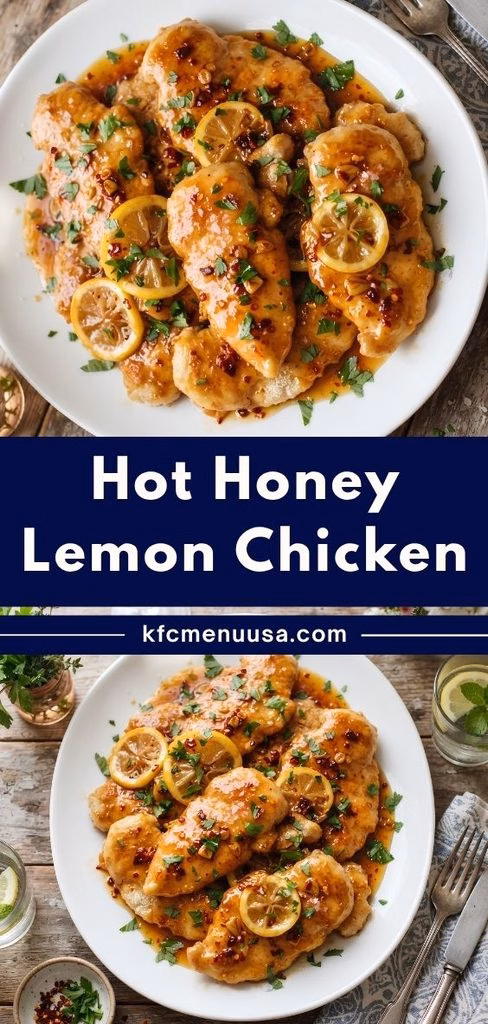 Hot Honey Lemon Chicken Recipe